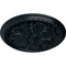 Ekena Millwork Washington Ceiling Medallion (Fits Canopies up to 2 7/8"), 17 1/8"OD x 1 1/2"P, Night Shade CM17WANSF - alternate 2